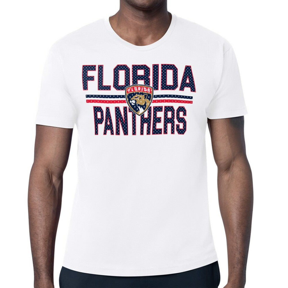 Florida Panthers Starter Team Wordmark & Logo T-Shirt - White | NHL near me