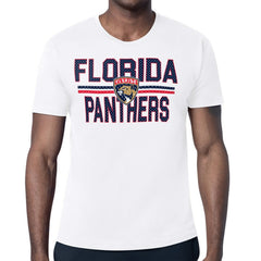 Florida Panthers Starter Team Wordmark & Logo T-Shirt - White | NHL near me
