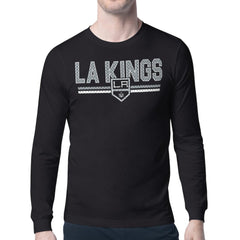 Los Angeles Kings Starter Mesh Look Team Name Long Sleeve T-Shirt - Black | NHL online
