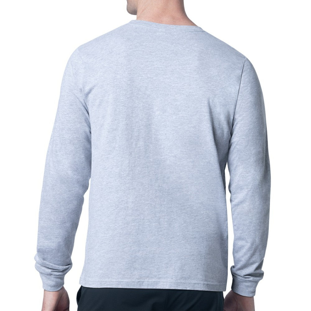 Florida Panthers Starter Mesh Look Team Name Logo Long Sleeve T-Shirt - Heather Gray | NHL on sale