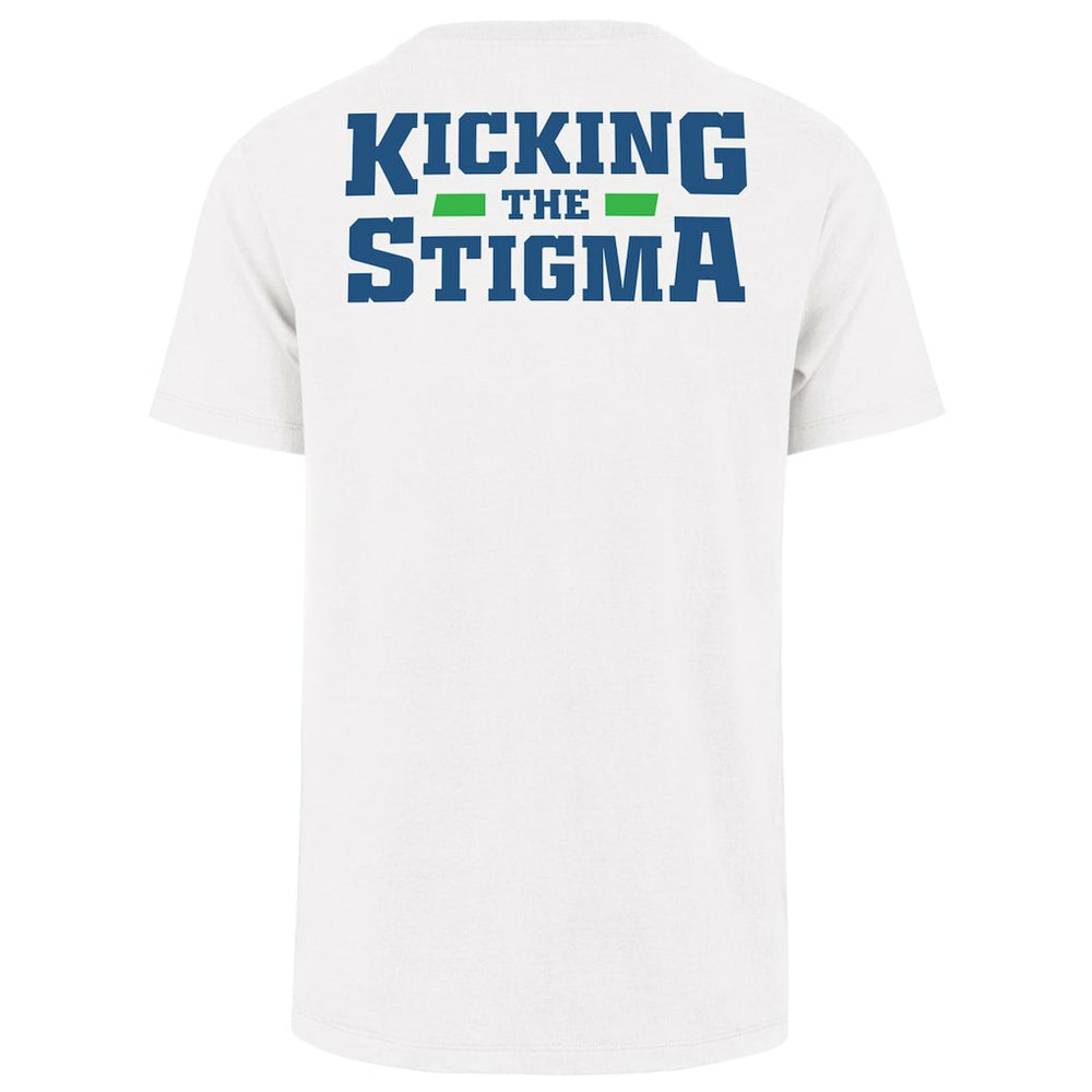 Indianapolis Colts '47 Unisex Mental Health is Health Kicking the Stigma Franklin T-Shirt - White - 47 brand