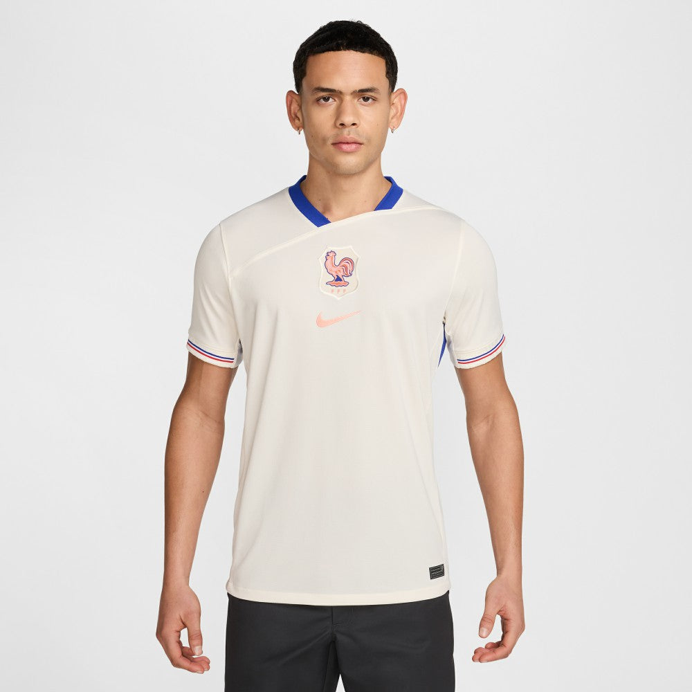 Nike - France Women's National Team 2025/26 Away Replica Jersey - Cream
