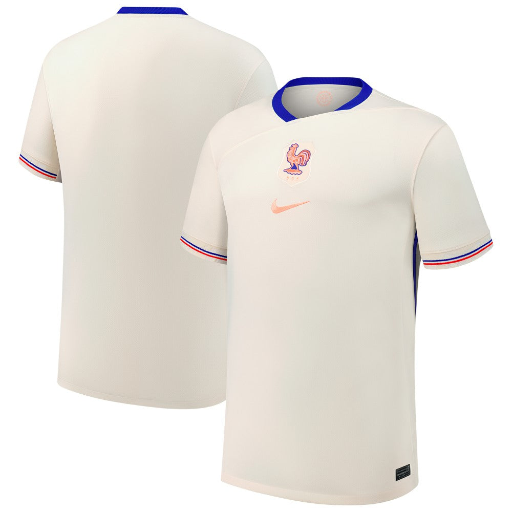 Nike - France Women's National Team 2025/26 Away Replica Jersey - Cream