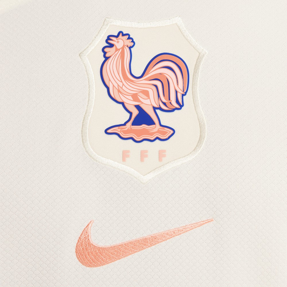Nike - France Women's National Team 2025/26 Away Replica Jersey - Cream