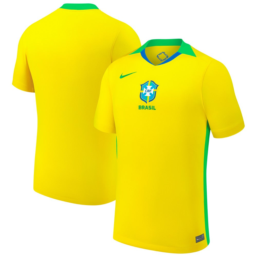 Nike - Brazil Women's National Team 2025/26 Home Replica Jersey - Yellow