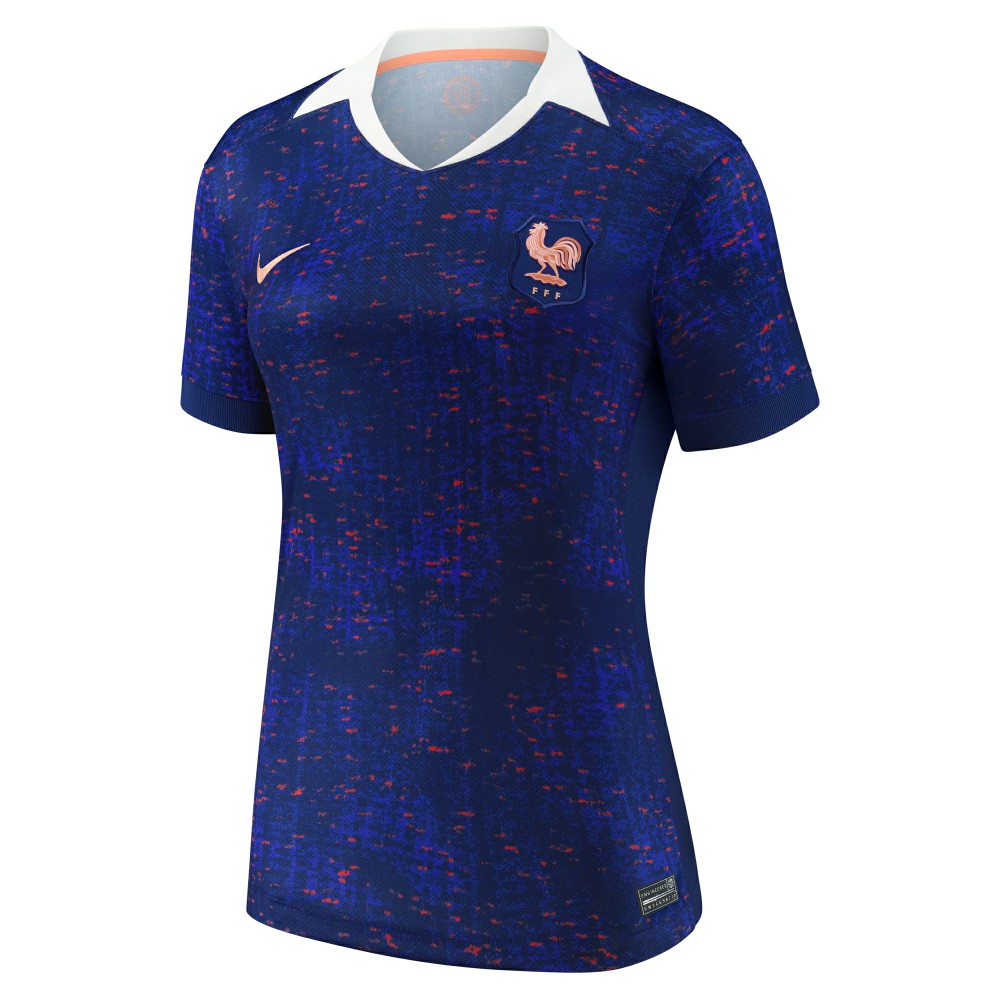 Nike - France Women's National Team Women's 2025/26 Home Replica Jersey - Blue