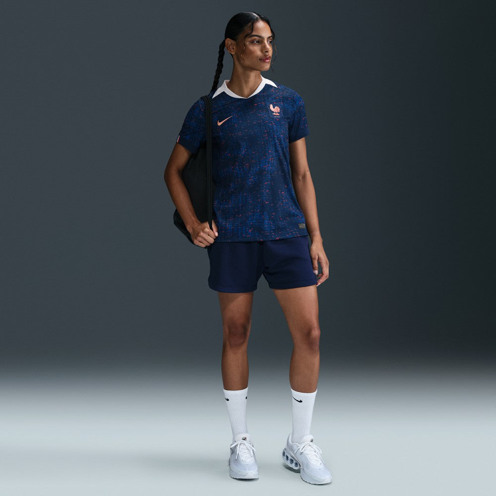 Nike - France Women's National Team Women's 2025/26 Home Replica Jersey - Blue