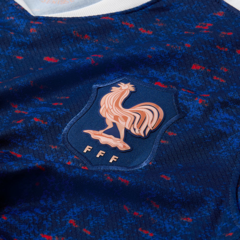 Nike - France Women's National Team Women's 2025/26 Home Replica Jersey - Blue