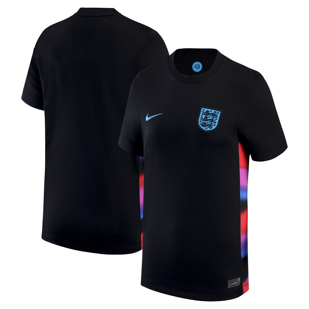 Nike - England Women's National Team Women's 2025/26 Away Replica Jersey - Black