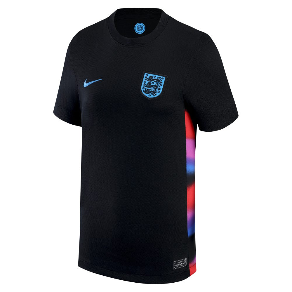 Nike - England Women's National Team Women's 2025/26 Away Replica Jersey - Black