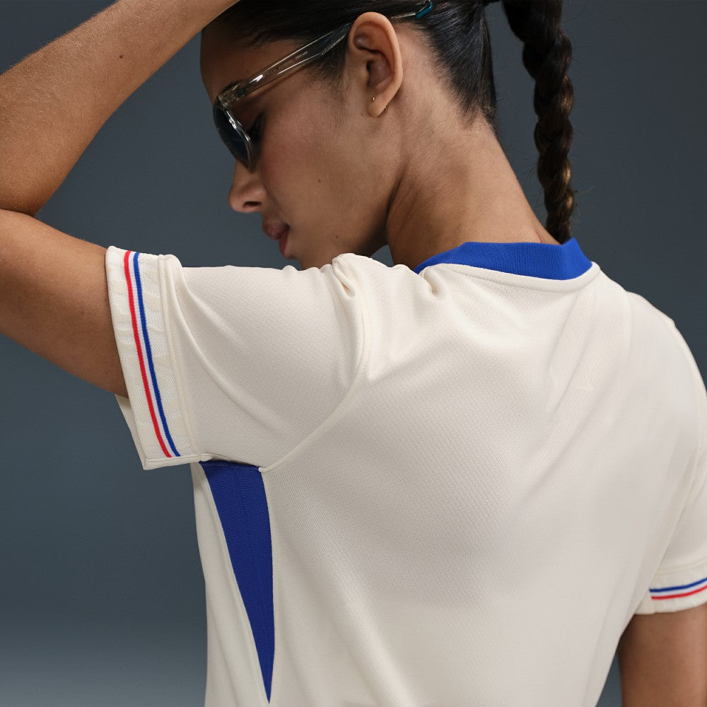 Nike - France Women's National Team Women's 2025/26 Away Replica Jersey - Cream