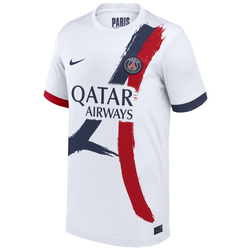 Nike - Paris Saint-Germain Youth 2025/26 Away Replica Jersey - White