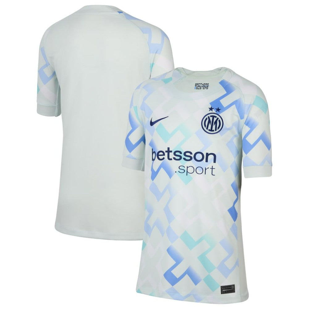 Nike - Inter Milan Youth 2025/26 Away Replica Jersey - Aqua