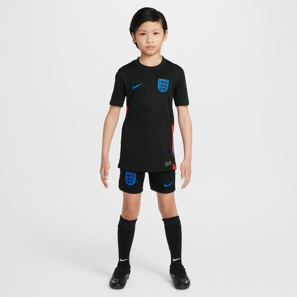 Nike - England Women's National Team Youth 2025/26 Away Replica Jersey - Black