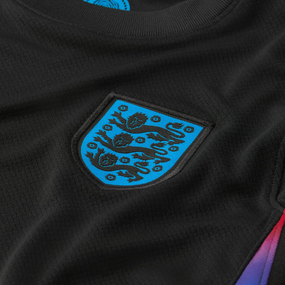 Nike - England Women's National Team Youth 2025/26 Away Replica Jersey - Black