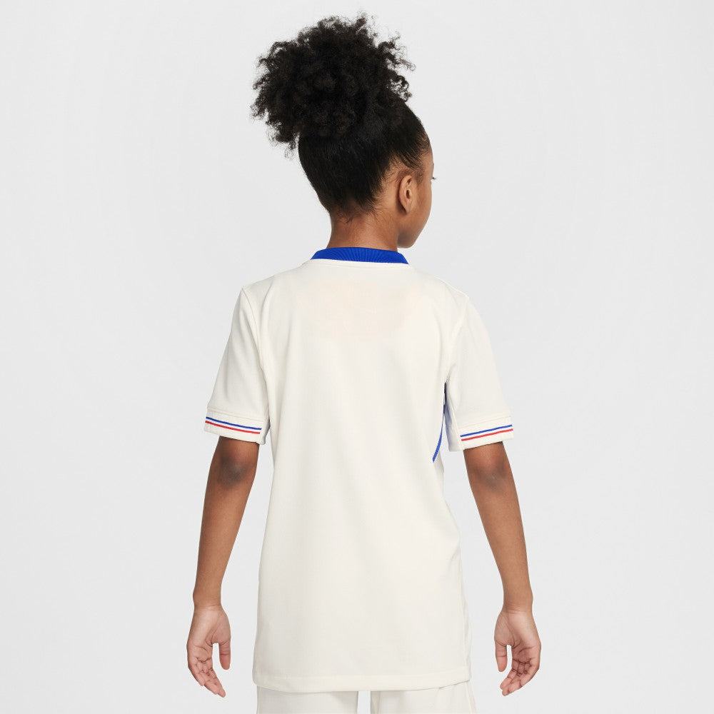 Nike - France Women's National Team Youth 2025/26 Away Replica Jersey - Cream