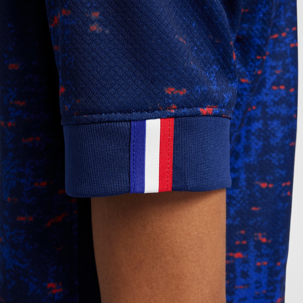 Nike - France Women's National Team Youth 2025/26 Home Replica Jersey - Blue