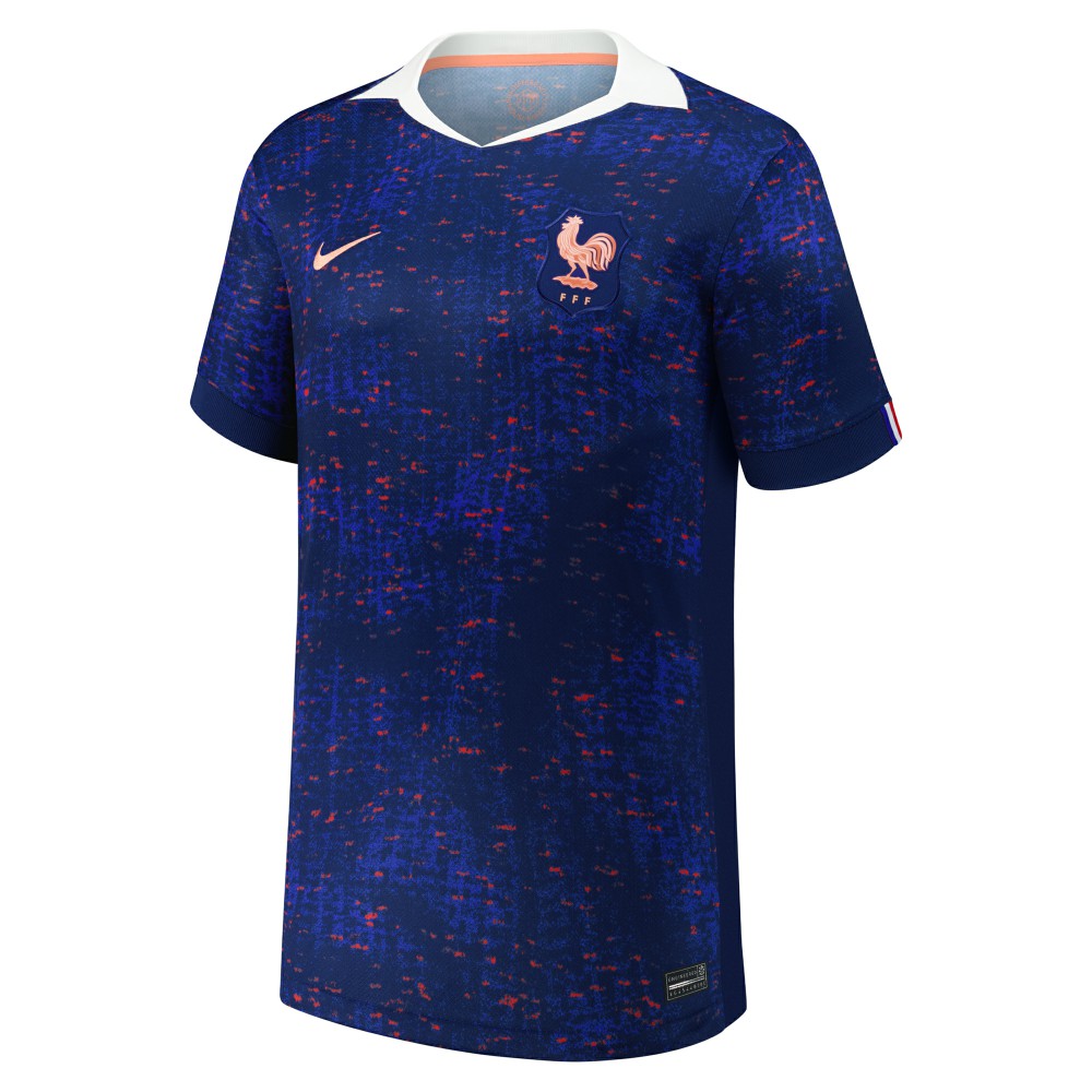Nike - France Women's National Team Youth 2025/26 Home Replica Jersey - Blue