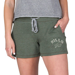 Buffalo Bills Concepts Sport Women's Mainstream French Terry Tri-Blend Shorts - Green - NFL