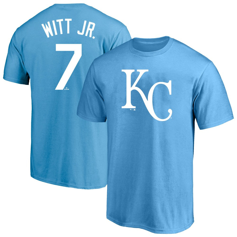 Bobby Witt Jr. Kansas City Royals Fanatics Big & Tall Name & Number T-Shirt Outlet