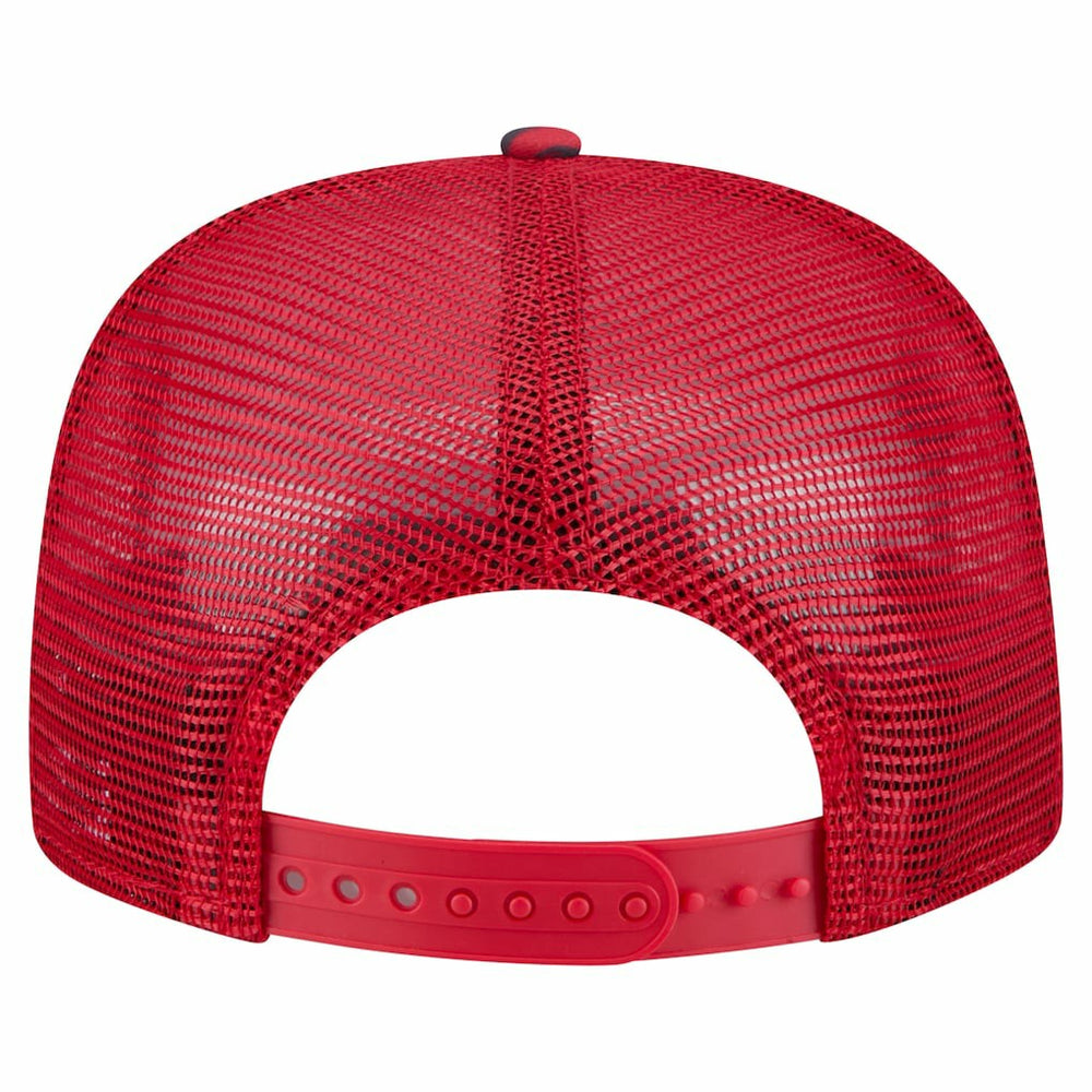 San Francisco 49ers New Era Adventure Pattern Golfer Snapback Hat - Scarlet - NFL
