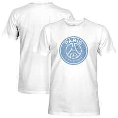 Paris Saint-Germain 1863FC Mono Badge T-Shirt White