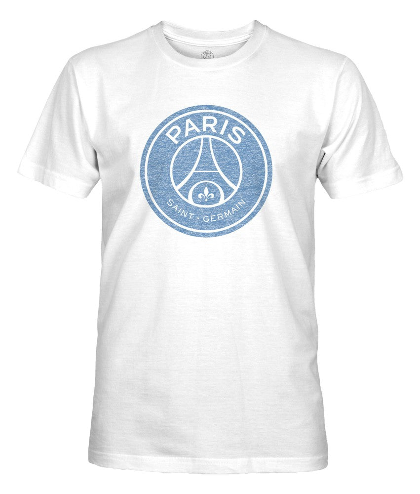 Paris Saint-Germain 1863FC Mono Badge T-Shirt White