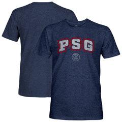 Paris Saint-Germain 1863FC Athletic Wordmark Vintage Tri-Blend T-Shirt Navy
