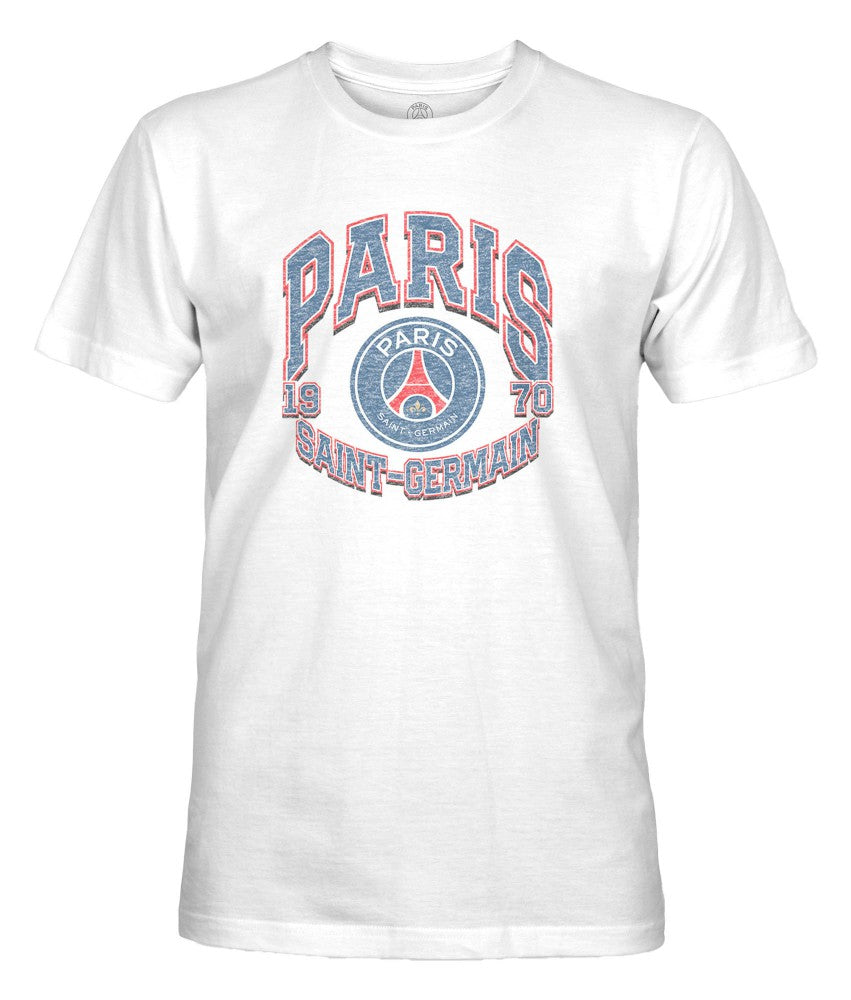 Paris Saint-Germain 1863FC Retro Wordmark T-Shirt White