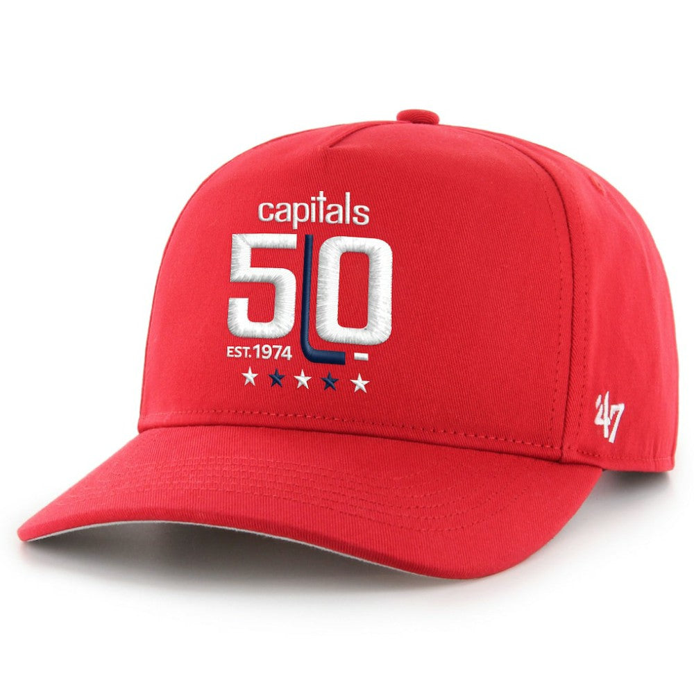 Washington Capitals '47 50th Anniversary Hitch Adjustable Hat - Red | 47 brand sale