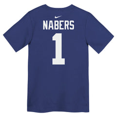 Malik Nabers New York Giants Preschool Name & Number T-Shirt - Royal - Nike