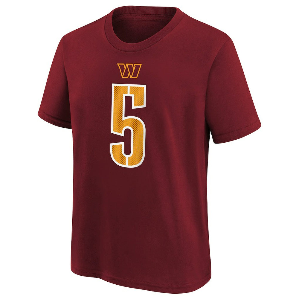 Jayden Daniels Washington Commanders Preschool Player Name & Number T-Shirt - Burgundy - Nike
