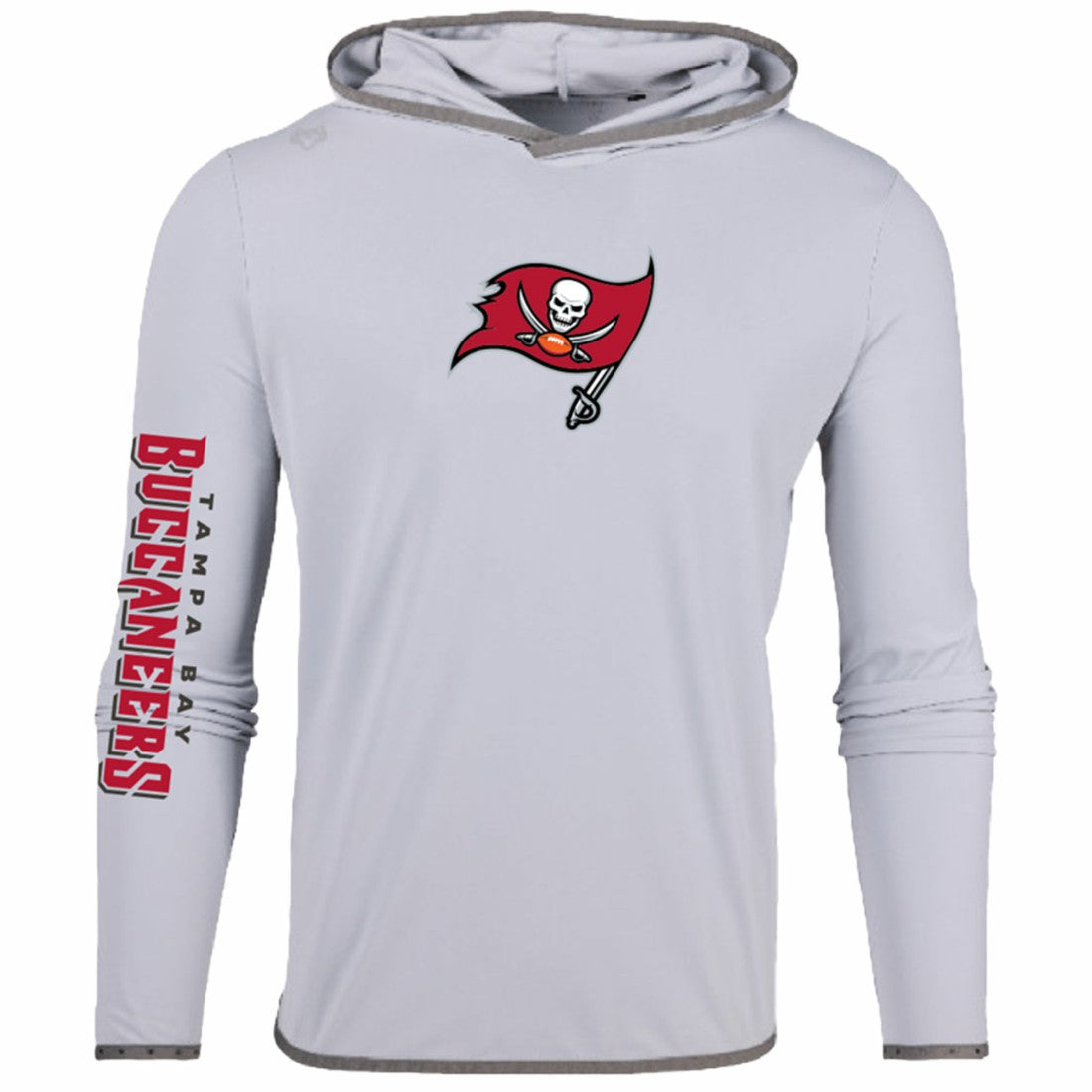 Tampa Bay Buccaneers Greyson Clothiers Colorado Long Sleeve Hoodie T-Shirt - Gray - NFL