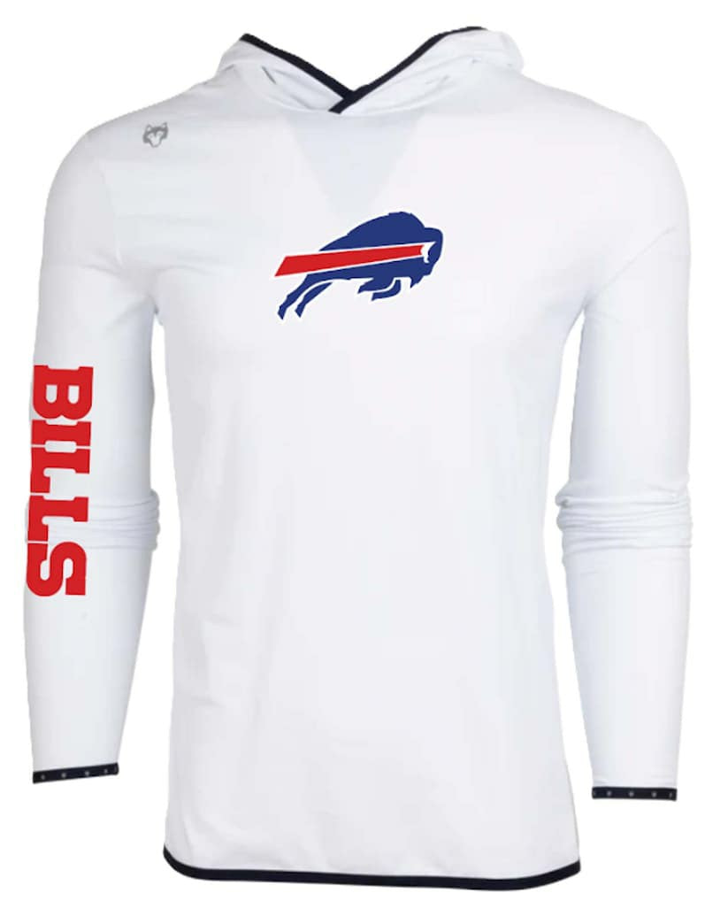 Buffalo Bills Greyson Clothiers Colorado Long Sleeve Hoodie T-Shirt - White - NFL