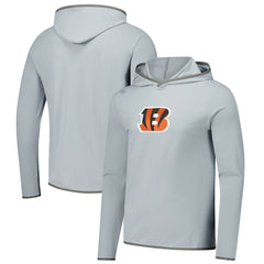 Cincinnati Bengals Greyson Clothiers Colorado Long Sleeve Hoodie T-Shirt - Gray - NFL