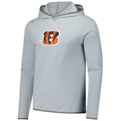 Cincinnati Bengals Greyson Clothiers Colorado Long Sleeve Hoodie T-Shirt - Gray - NFL