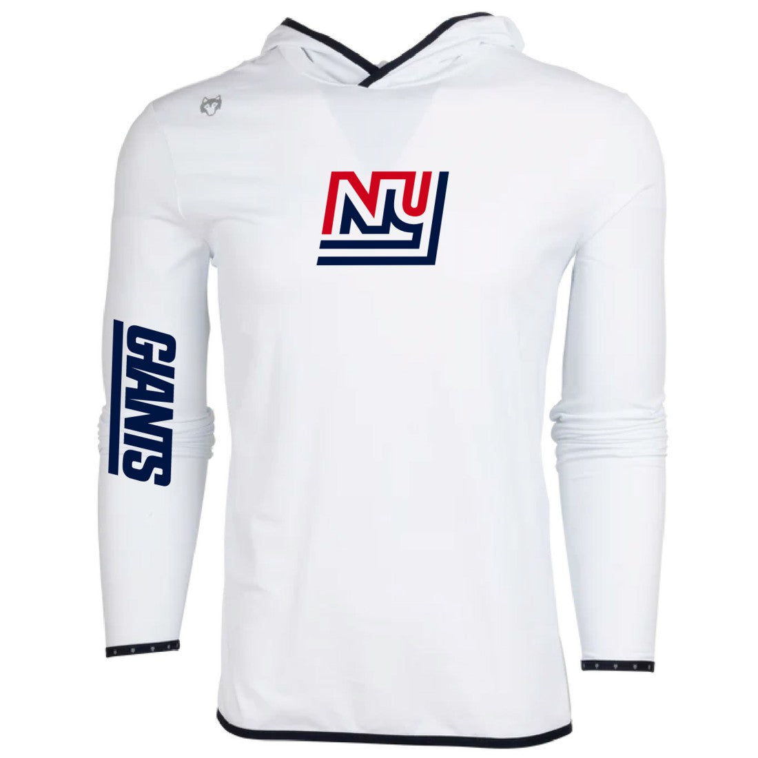 New York Giants Greyson Clothiers Colorado Long Sleeve Hoodie T-Shirt - White - NFL