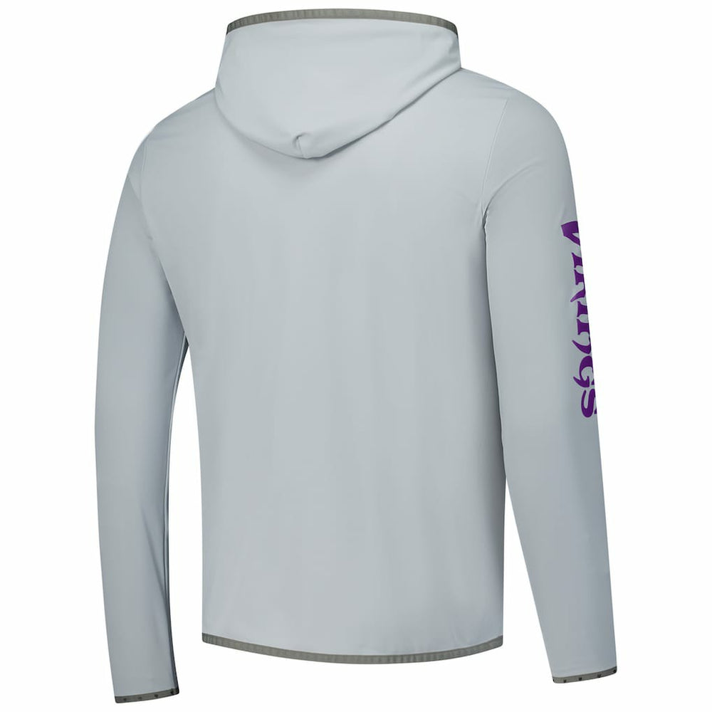 Minnesota Vikings Greyson Clothiers Colorado Long Sleeve Hoodie T-Shirt - Gray - NFL