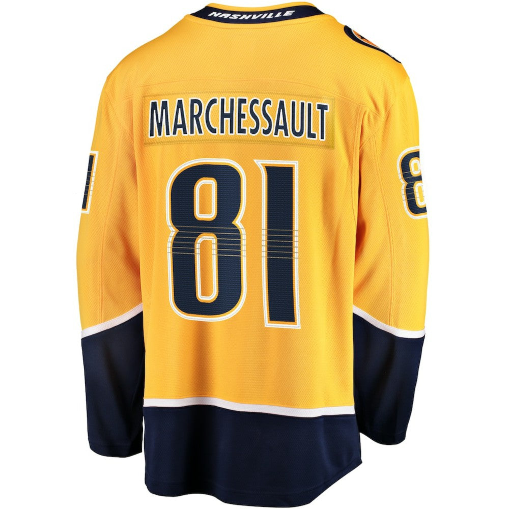 Jonathan Marchessault Nashville Predators Fanatics Breakaway Jersey - Gold | Fanatics sale