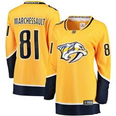 Jonathan Marchessault Nashville Predators Fanatics Women's Breakaway Jersey - Gold | Fanatics near me