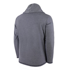Seattle Mariners Butter Stripe Tri-Blend Long Sleeve Hoodie T-Shirt - Navy Discount