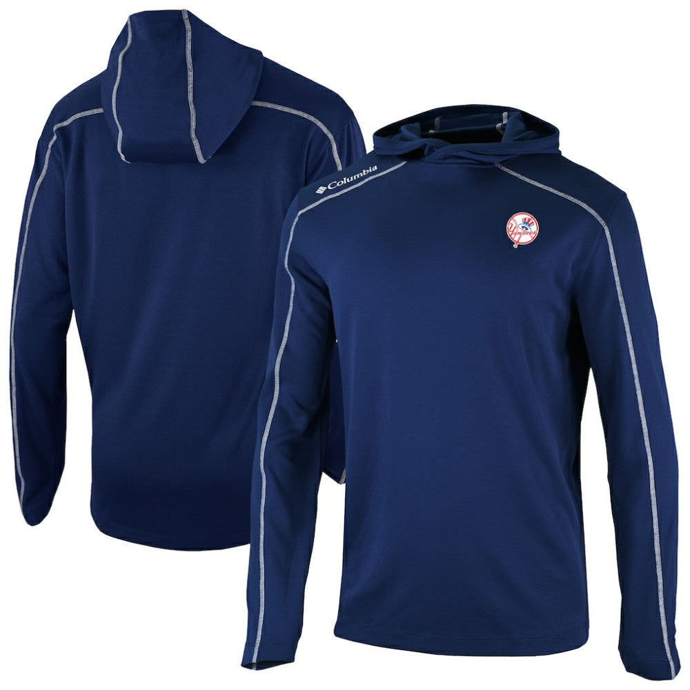 New York Yankees Columbia Omni-Wick Shotgun Pullover Hoodie Sale