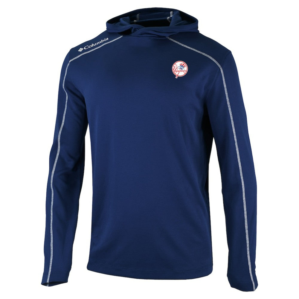 New York Yankees Columbia Omni-Wick Shotgun Pullover Hoodie Sale