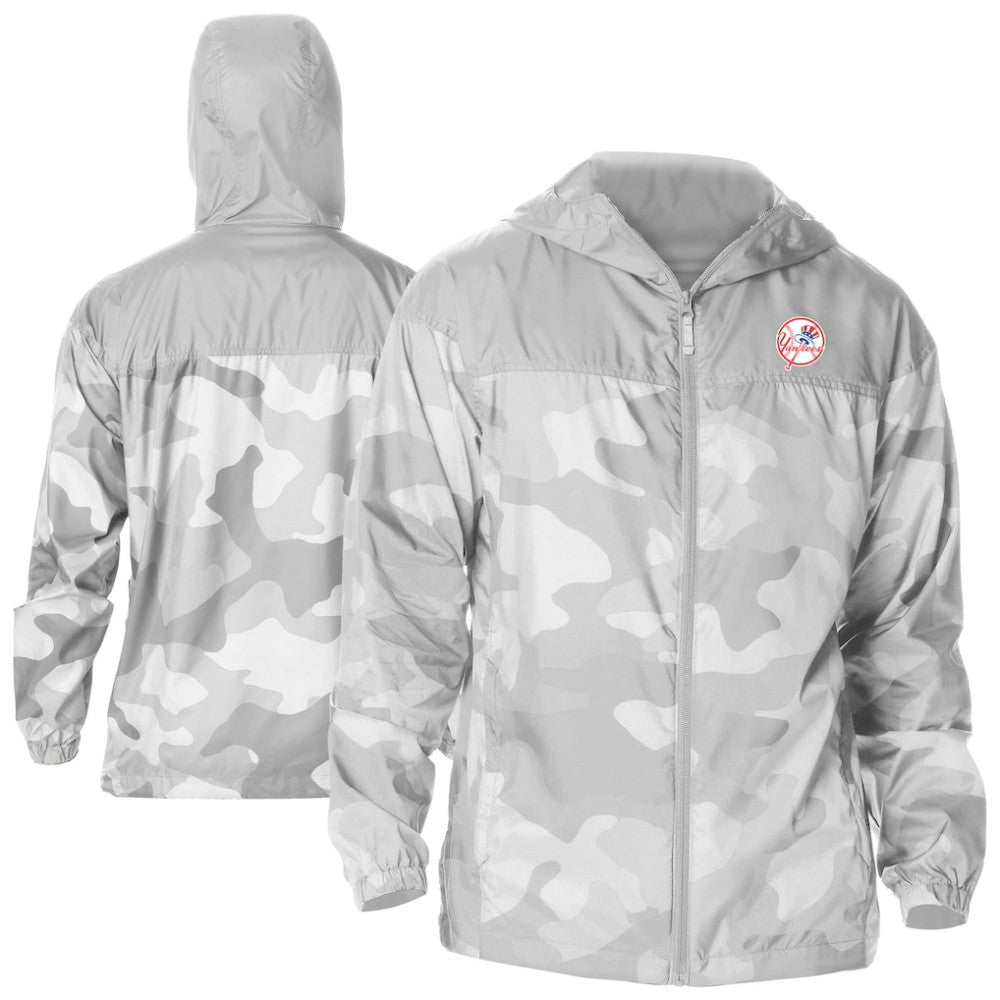 New York Yankees Columbia Camo Flash Challenger Full-Zip Windbreaker Jacket Discount