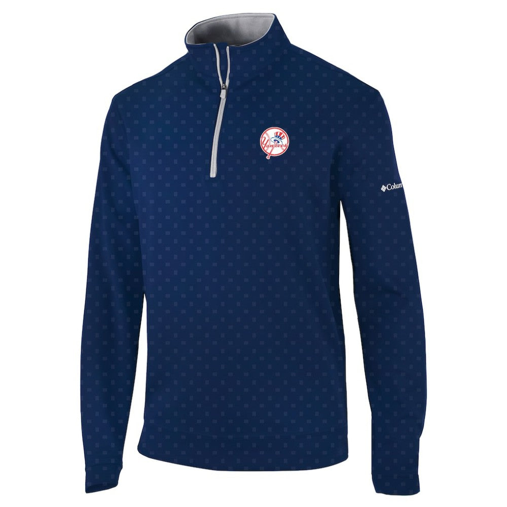 New York Yankees Columbia Wickham Hills Omni-Wick Quarter-Zip Jacket Sale