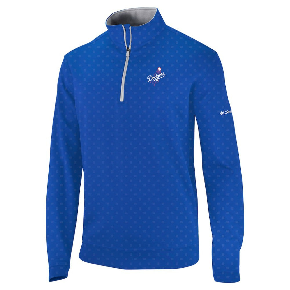 Los Angeles Dodgers Columbia Wickham Hills Omni-Wick Quarter-Zip Jacket Discount