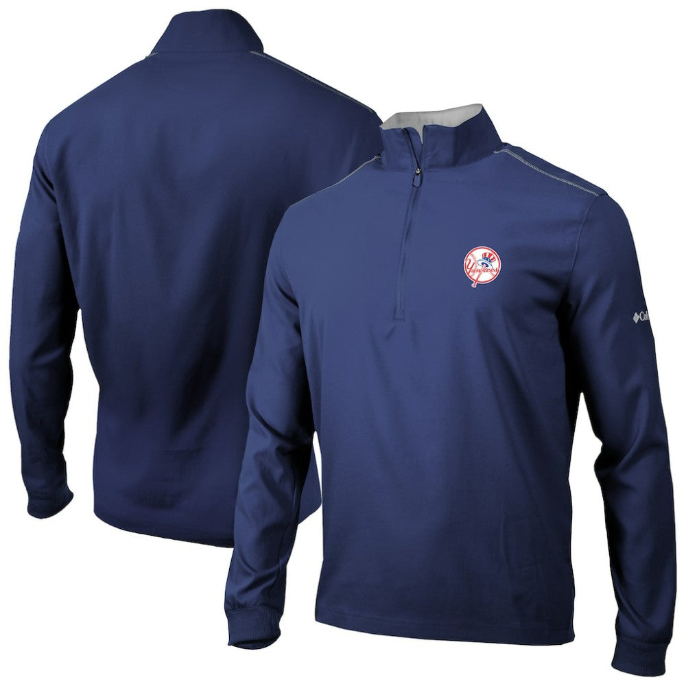 New York Yankees Columbia Omni-Wick Bogey's Paradise Quarter-Zip Top for sale