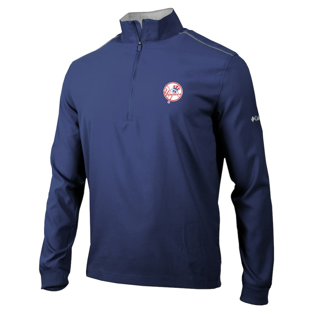 New York Yankees Columbia Omni-Wick Bogey's Paradise Quarter-Zip Top for sale