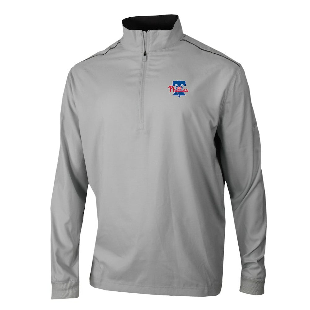 Philadelphia Phillies Columbia Omni-Wick Bogey's Paradise Quarter-Zip Top Discount