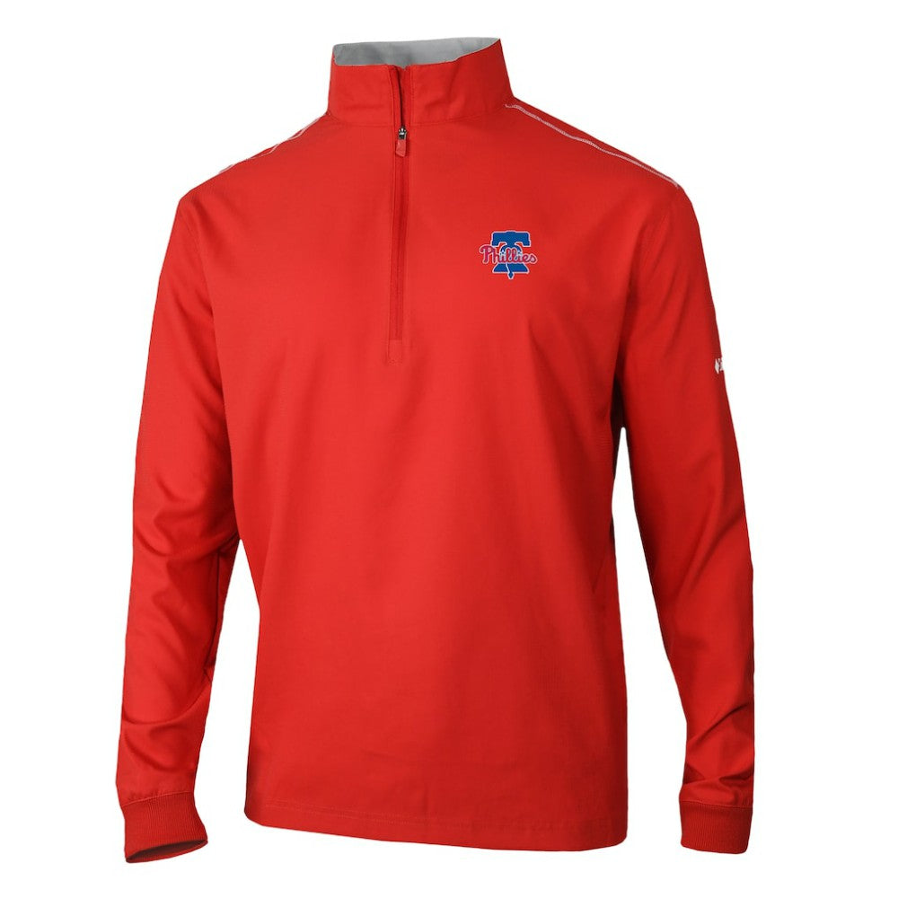 Philadelphia Phillies Columbia Omni-Wick Bogey's Paradise Quarter-Zip Top Outlet